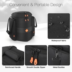 Carrying Case for Bose S1 Pro, Protective Bag with Shoulder Strap for PA System