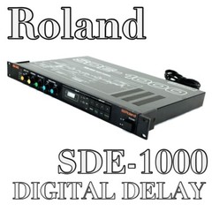 Roland SDE-1000 Digital Delay Rack Effects Processor Japan