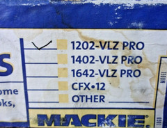 NEW SEALED MACKIE RACK EARS MS12002-VLZ 1202-VLZ PRO MOUNT AK