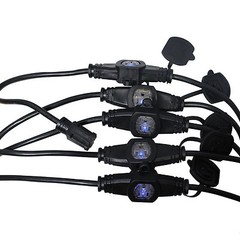 ProX 32 ft lighting Stage Power Multi-Outlet Stringer AC 3Prong Outlets 12 AWG