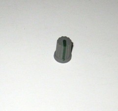 Original Knob for Crate PA6FX Amplifier Gray w Green Line Used OEM Replacement