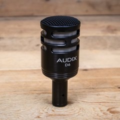 Audix D6 (D-6) Dynamic Instrument Microphone Kick Bass Drum Amp Mic U284788