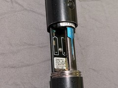 Lectrosonics HH E Handheld Transmitter Block 19 w/ Lectro HHC Cardioid Condenser