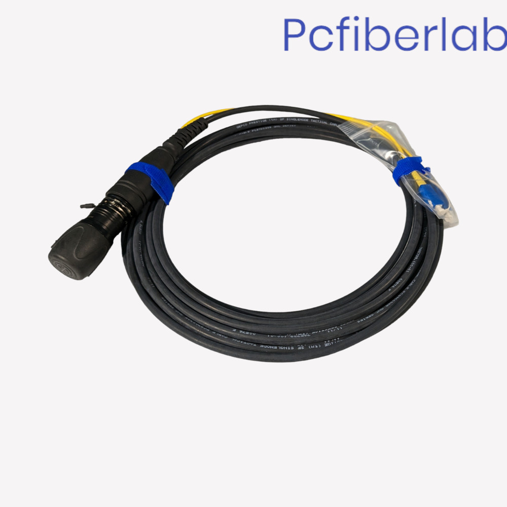 NEW 15FT GEPCO PRESTIGE 2F Single-Mode Tactical OpticalCon Duo – 2SC Connector