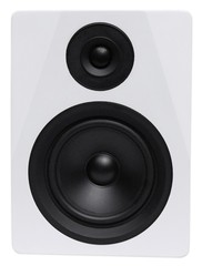 Rockville DPM5W 5.25″ 2-Way 150W White Active/Powered Studio Monitor Speaker