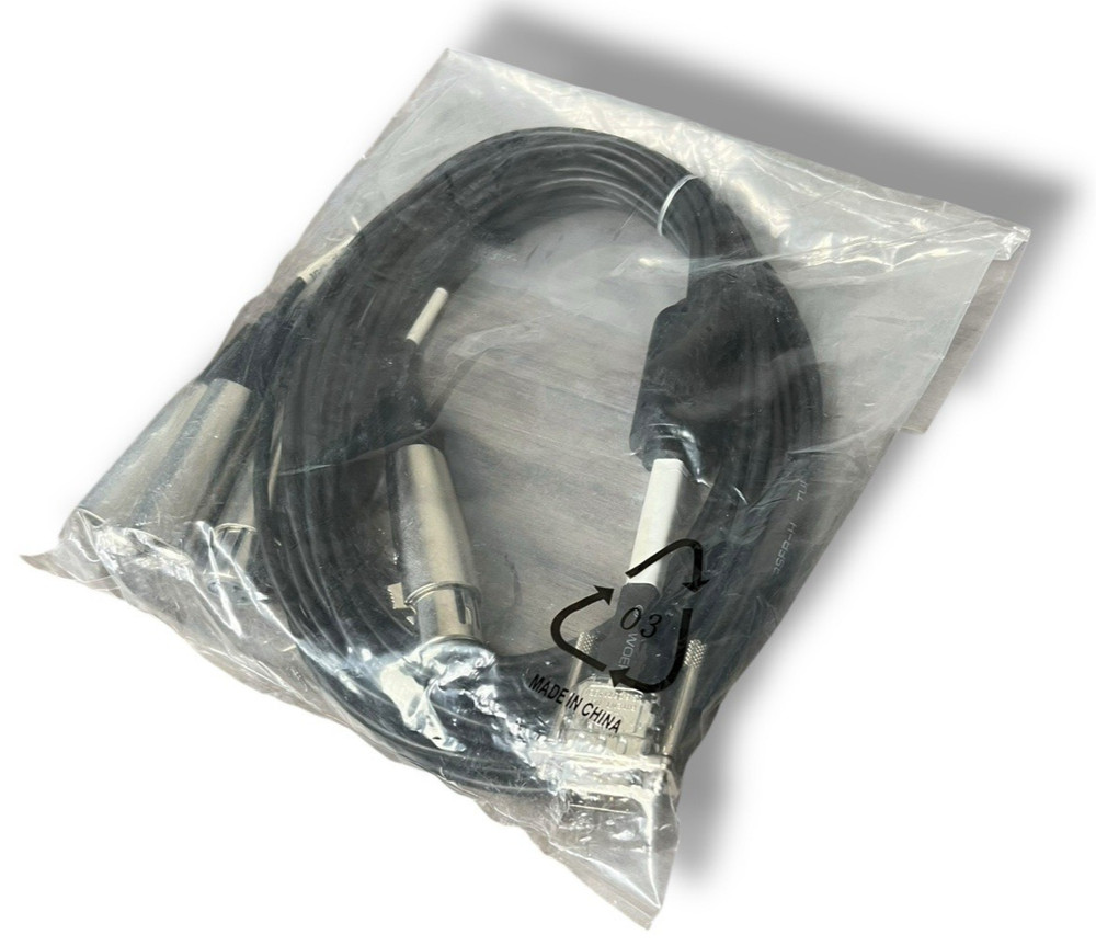 CBL100 Balanced I/O Audio Cable for Professional Sound Card CBL 1001 DB9 Male
