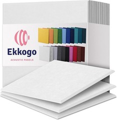 Acoustic Panels 12-Pack Soundproof Wall Panels 12″X12″X0.4″ Sound Panels High…