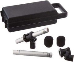 Samson C02 Pencil Condenser Microphones Matched Stereo Pair For Recording