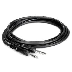 Hosa CSS-110 10-foot Balanced 1/4″ TRS Male to 1/4″ TRS Male Cable 10ft 10-feet