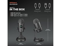 Roland GO:Podcast Microphone