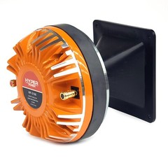 HyperPower Compression Driver 250W RMS 108 dB HP5100 + 491224 ABS Waveguide Horn