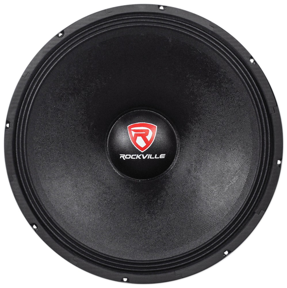 Rockville RVW1800P8 1800w 18″ Raw DJ Subwoofer 8 Ohm Sub Woofer 107OZ Magnet