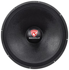 Rockville RVW1800P8 1800w 18″ Raw DJ Subwoofer 8 Ohm Sub Woofer 107OZ Magnet