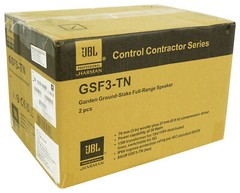 (4) JBL GSF3-TN 3″ Landscape Ground Stake or Wall Mount 70v Commercial Speaker