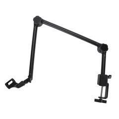 Microphone Arm Stand 180 Degree Adjustable Stable Durable Carbon Steel Desk XDIF
