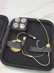 Shure TwinPlex TH53 TA4F Omnidirectional Headset Microphone – Tan