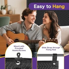 2 PCS Extra Large Sound Dampening Blanket,96″x 80″ Sound Absorbing 2 PACK