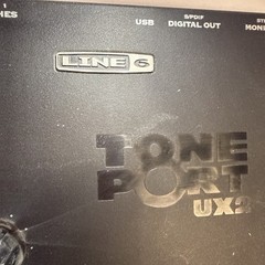 Line 6 TonePort UX2 USB Interface 6×2 Guitar Mic Vocal XLR Pre Amp Phantom Power