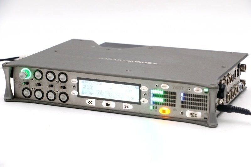 Sound Devices 788T-SSD Portable Audio Recorder Power-On Confirmed Used AS-IS