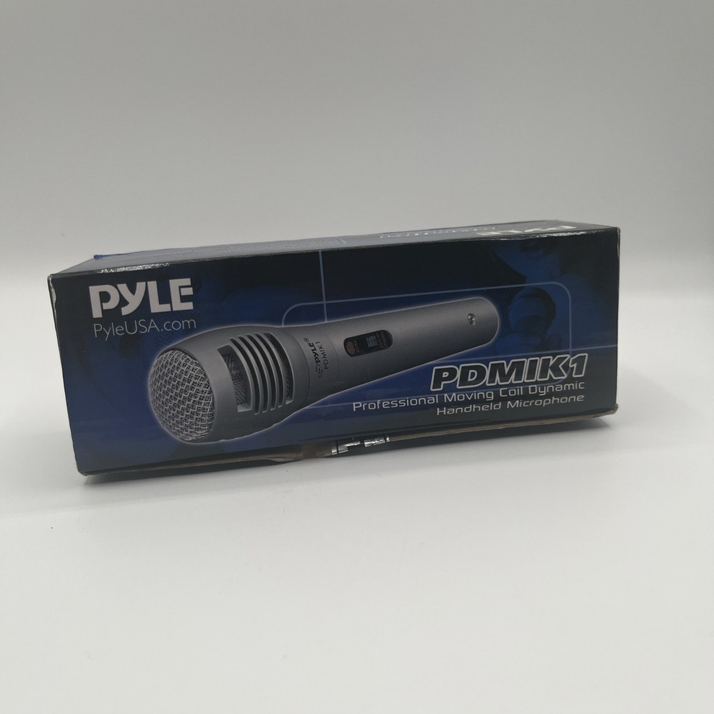 Pyle PDMIK1 Professional Dynamic Handheld Microphone W. USB To XLR Cable