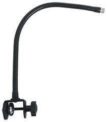 ProX XS-DJSTN BL Foldout Mobile DJ Combo Table Facade+Wheels+Gooseneck Mic Stand