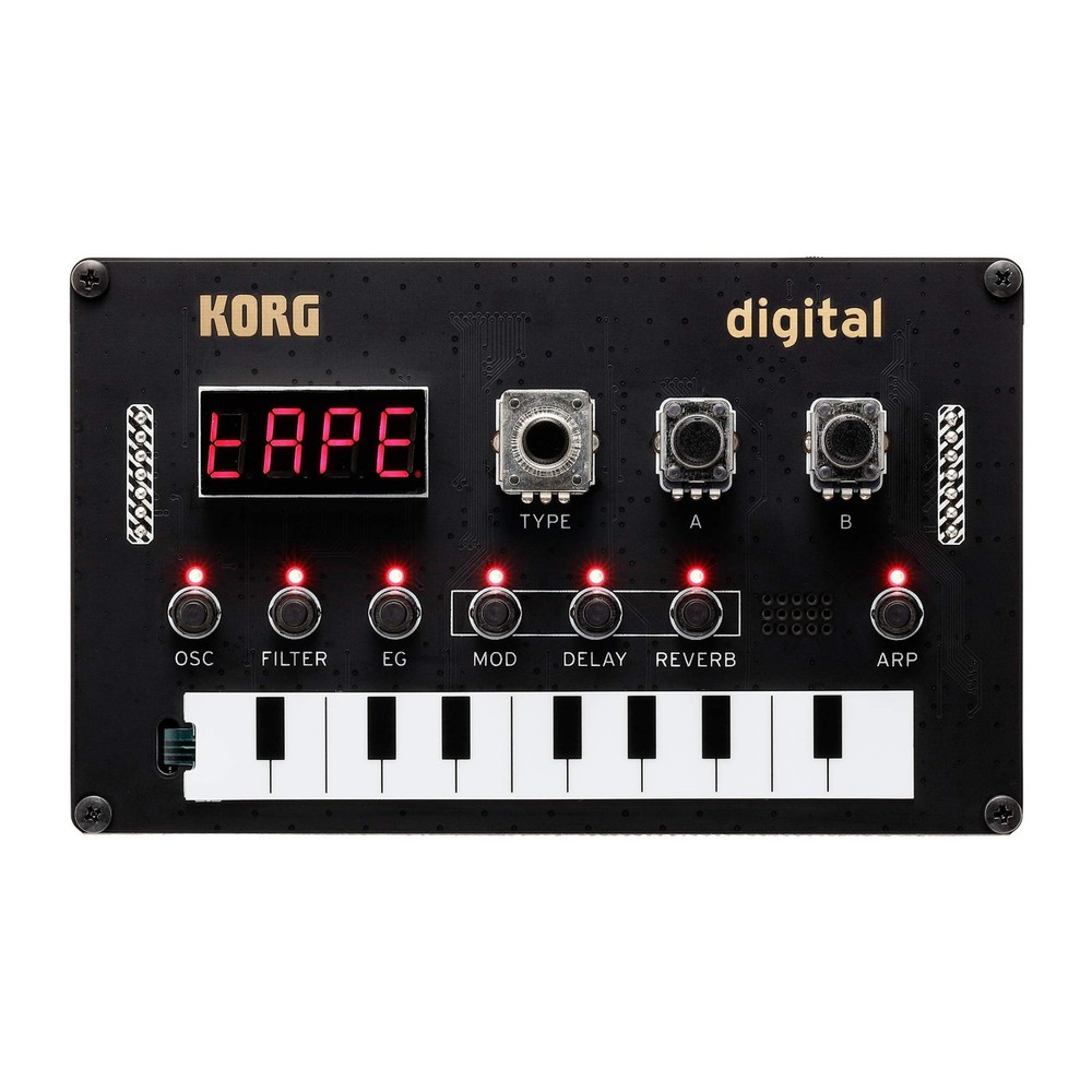 KORG Nu:Tekt NTS-1 Digital Kit – DIY, solder-free assembly