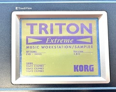 Korg EXB-MOSS board Model #KLM-2076 for Triton, tested and working. USA seller!