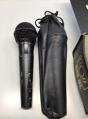 ROSS RM 9L Microphone Unidirectional Dynamic Mic Complete In Box Used