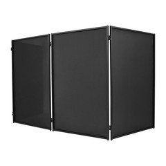 DJ Foldable Booth Panel Portable Facade Event Cover Screen Detachable w/ Bag