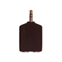 Y-Splitter 1/8 3.5mm Male Stereo Plug to Dual 1/4 6.35mm Female Mono Jacks