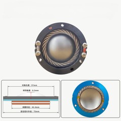 4pcs Diaphragm Kit Fits For 604, 802, 806, 807, 808, 8 Ohm Lansing Speaker