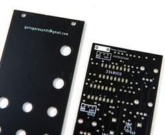 3340 VCO / Eurorack / PCB + Front Panel / DIY Synth / Oscillator / Synthesiser
