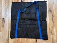 New! Rockville Pro Totem DJ Carry Case – Black/Blue 21″x21″