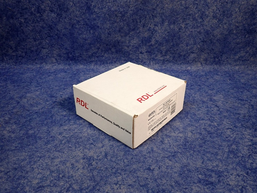 NEW RDL RU-ADA4D 4 Channel Stereo Audio Distribution Amplifier (G81)