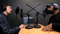 Rockville Adjustable Desktop Mic Stand w/ Boom For Zoom Live Stream Conference