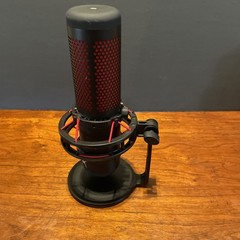 HyperX QuadCast USB Microphone –no USB Cable/power plug – Untested