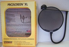 Stedman Proscreen tm XL Advanced Professional Pop Filter with Gooseneck 6″ dia