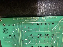 Mackie D8B Digital Mixer DIG-8 OUTPUT CONTROL SURFACE 055-122-00 BOARD