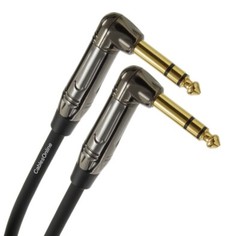 3ft Premium 1/4″ TRS Right Angle Male to Right Angle Male Pure Copper Cable
