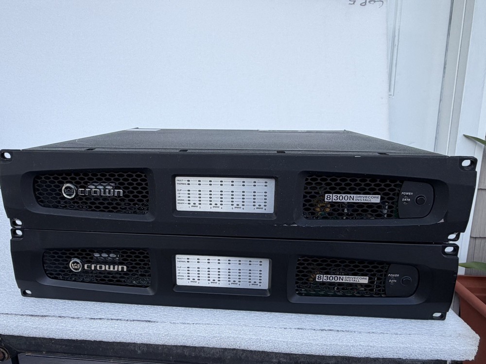 Crown DCI 8/300N DriveCore Installation Power Amplifier 8-Channel