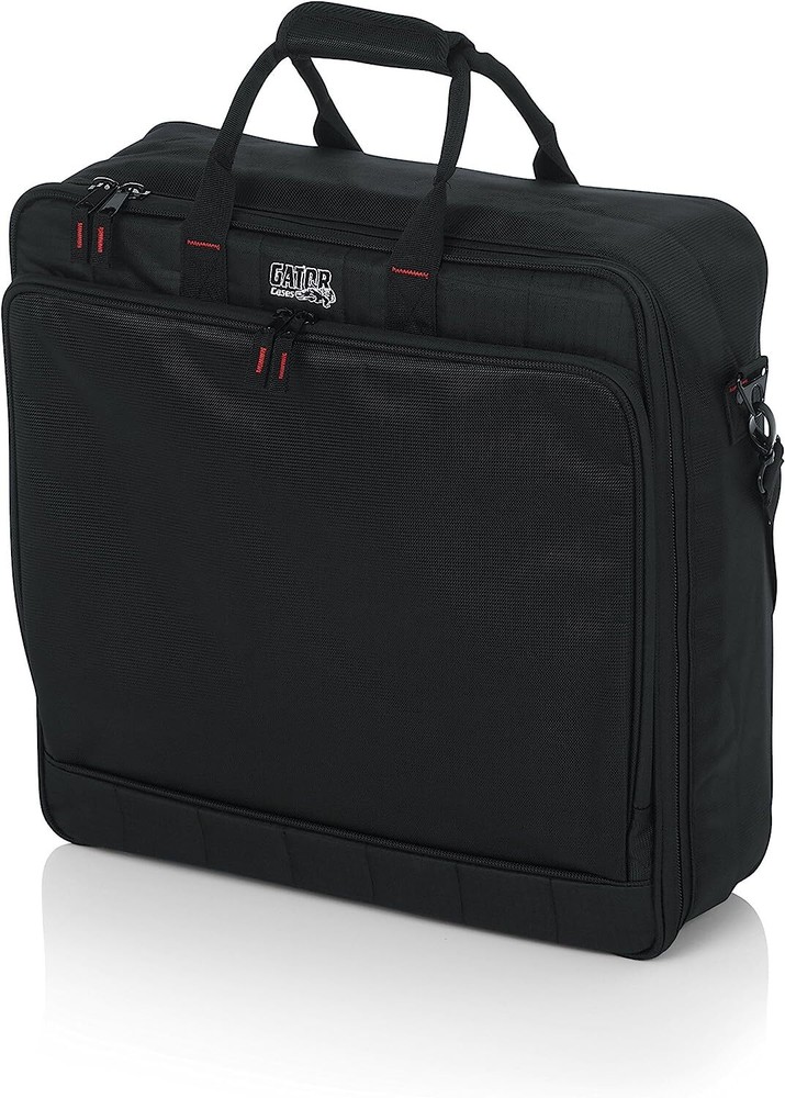 Gator Padded Nylon Mixer/Gear Carry Bag with Removable Strap; 18″ x 18″ x 5.5″