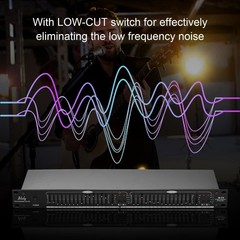 Btuty Audio Equalizer EQ-215 Dual Channel 15-Band Equalizer Graphic Equalizer