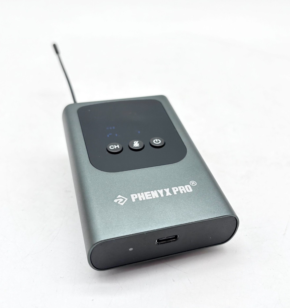 Phenyx Pro Single Digital UHF Series Wireless Microphone System Model: PDP-1-1B