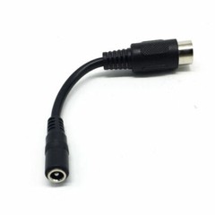 ALESIS 2.5MM TO 4 PIN DIN 9V AC POWER SUPPLY ADAPTER CONVERTER QUADRAVERB P4 S4