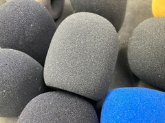 UNBRANDED Wind Screens, Large Spherical 1 5/8″. Open Box. Audio. Lot of 10