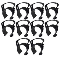 10 Pcs Cable Organizer Cord Management Clip Wire Holder for 2″ Truss Pipe Black
