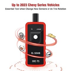 EL-50448 TPMS Relearn Tool for GM Auto Tire Pressure Monitor System Sensor Red