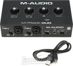 M-Audio M-Track Duo USB Audio Interface