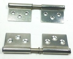 (2) Two Small Slip Off Hinges or Take Apart Hinges (Chromed)
