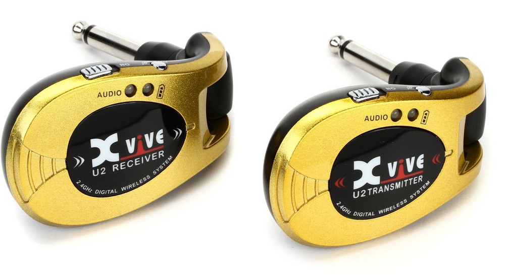 Xvive Audio U2 Digital Wireless Guitar System – Gold